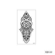 Load image into Gallery viewer, Animal Rose Small Full Arm Totem Tattoo Sticker Skull Colorful Tattoo Sticker Lotus Men Creative Women Totem Tattoo Stickers
