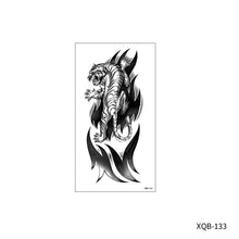 Load image into Gallery viewer, Animal Rose Small Full Arm Totem Tattoo Sticker Skull Colorful Tattoo Sticker Lotus Men Creative Women Totem Tattoo Stickers
