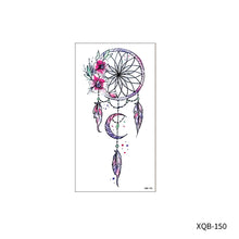 Load image into Gallery viewer, Animal Rose Small Full Arm Totem Tattoo Sticker Skull Colorful Tattoo Sticker Lotus Men Creative Women Totem Tattoo Stickers

