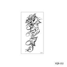 Load image into Gallery viewer, Animal Rose Small Full Arm Totem Tattoo Sticker Skull Colorful Tattoo Sticker Lotus Men Creative Women Totem Tattoo Stickers
