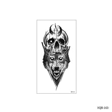 Load image into Gallery viewer, Flower Small Full Arm Totem Tattoo Sticker Animal Skull Colorful Tattoo Sticker Lotus Men Creative Women Totem Tattoo Stickers
