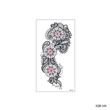 Load image into Gallery viewer, Flower Small Full Arm Totem Tattoo Sticker Animal Skull Colorful Tattoo Sticker Lotus Men Creative Women Totem Tattoo Stickers
