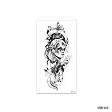 Load image into Gallery viewer, Flower Small Full Arm Totem Tattoo Sticker Animal Skull Colorful Tattoo Sticker Lotus Men Creative Women Totem Tattoo Stickers
