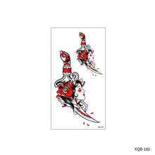 Load image into Gallery viewer, Flower Small Full Arm Totem Tattoo Sticker Animal Skull Colorful Tattoo Sticker Lotus Men Creative Women Totem Tattoo Stickers
