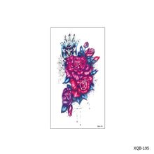 Load image into Gallery viewer, Flower Small Full Arm Totem Tattoo Sticker Animal Skull Colorful Tattoo Sticker Lotus Men Creative Women Totem Tattoo Stickers
