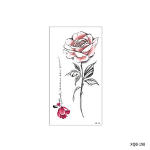 Load image into Gallery viewer, Flower Small Full Arm Totem Tattoo Sticker Animal Skull Colorful Tattoo Sticker Lotus Men Creative Women Totem Tattoo Stickers

