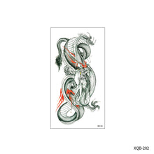Load image into Gallery viewer, Flower Small Full Arm Totem Tattoo Sticker English Alphabet Flowers Tattoo Sticker Lotus Men Creative Women Totem Tattoo Stickers
