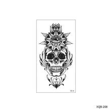 Load image into Gallery viewer, Flower Small Full Arm Totem Tattoo Sticker English Alphabet Flowers Tattoo Sticker Lotus Men Creative Women Totem Tattoo Stickers

