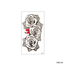 Load image into Gallery viewer, Flower Small Full Arm Totem Tattoo Sticker English Alphabet Flowers Tattoo Sticker Lotus Men Creative Women Totem Tattoo Stickers
