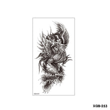 Load image into Gallery viewer, Flower Small Full Arm Totem Tattoo Sticker Animal Skull Colorful Tattoo Sticker Lotus Men Creative Women Totem Tattoo Stickers
