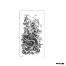 Load image into Gallery viewer, Flower Small Full Arm Totem Tattoo Sticker Animal Skull Colorful Tattoo Sticker Lotus Men Creative Women Totem Tattoo Stickers
