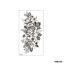 Load image into Gallery viewer, Flower Small Full Arm Totem Tattoo Sticker Animal Skull Colorful Tattoo Sticker Lotus Men Creative Women Totem Tattoo Stickers
