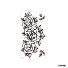 Load image into Gallery viewer, Flower Small Full Arm Totem Tattoo Sticker Animal Skull Colorful Tattoo Sticker Lotus Men Creative Women Totem Tattoo Stickers
