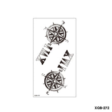 Load image into Gallery viewer, Flower Small Full Arm Totem Tattoo Sticker Animal Skull Colorful Tattoo Sticker Lotus Men Creative Women Totem Tattoo Stickers
