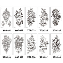 Load image into Gallery viewer, Creative Small Full Arm Totem Tattoo Sticker Fashion Lily Flowers Body Tattoo Sticker Animal Men Women Totem Tattoo Stickers
