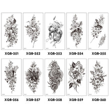 Load image into Gallery viewer, Creative Small Full Arm Totem Tattoo Sticker Fashion Lily Flowers Body Tattoo Sticker Animal Men Women Totem Tattoo Stickers
