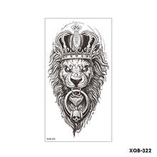 Load image into Gallery viewer, Creative Small Full Arm Totem Tattoo Sticker Fashion Lily Flowers Body Tattoo Sticker Animal Men Women Totem Tattoo Stickers
