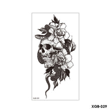 Load image into Gallery viewer, Creative Small Full Arm Totem Tattoo Sticker Fashion Lily Flowers Body Tattoo Sticker Animal Men Women Totem Tattoo Stickers
