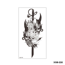 Load image into Gallery viewer, Creative Small Full Arm Totem Tattoo Sticker Fashion Lily Flowers Body Tattoo Sticker Animal Men Women Totem Tattoo Stickers
