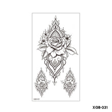 Load image into Gallery viewer, Creative Small Full Arm Totem Tattoo Sticker Fashion Lily Flowers Body Tattoo Sticker Animal Men Women Totem Tattoo Stickers
