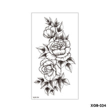 Load image into Gallery viewer, Creative Small Full Arm Totem Tattoo Sticker Fashion Lily Flowers Body Tattoo Sticker Animal Men Women Totem Tattoo Stickers
