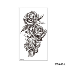 Load image into Gallery viewer, Creative Small Full Arm Totem Tattoo Sticker Fashion Lily Flowers Body Tattoo Sticker Animal Men Women Totem Tattoo Stickers
