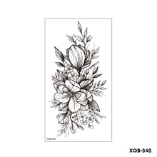 Load image into Gallery viewer, Creative Small Full Arm Totem Tattoo Sticker Fashion Lily Flowers Body Tattoo Sticker Animal Men Women Totem Tattoo Stickers

