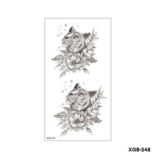 Load image into Gallery viewer, Creative Small Full Arm Totem Tattoo Sticker Fashion Lily Flowers Body Tattoo Sticker Animal Men Women Totem Tattoo Stickers
