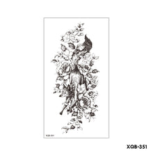 Load image into Gallery viewer, Creative Small Full Arm Totem Tattoo Sticker Fashion Lily Flowers Body Tattoo Sticker Animal Men Women Totem Tattoo Stickers
