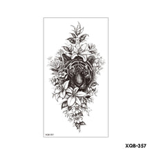 Load image into Gallery viewer, Creative Small Full Arm Totem Tattoo Sticker Fashion Lily Flowers Body Tattoo Sticker Animal Men Women Totem Tattoo Stickers
