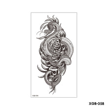 Load image into Gallery viewer, Creative Small Full Arm Totem Tattoo Sticker Fashion Lily Flowers Body Tattoo Sticker Animal Men Women Totem Tattoo Stickers
