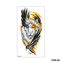 Load image into Gallery viewer, Creative Small Full Arm Totem Tattoo Sticker Fashion Lily Flowers Body Tattoo Sticker Mermaid Men Women Totem Tattoo Stickers
