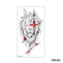 Load image into Gallery viewer, Creative Small Full Arm Totem Tattoo Sticker Fashion Lily Flowers Body Tattoo Sticker Mermaid Men Women Totem Tattoo Stickers
