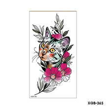 Load image into Gallery viewer, Creative Small Full Arm Totem Tattoo Sticker Fashion Lily Flowers Body Tattoo Sticker Mermaid Men Women Totem Tattoo Stickers
