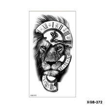 Load image into Gallery viewer, Creative Small Full Arm Totem Tattoo Sticker Fashion Lily Flowers Body Tattoo Sticker Mermaid Men Women Totem Tattoo Stickers
