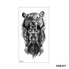 Load image into Gallery viewer, Creative Small Full Arm Totem Tattoo Sticker Fashion Lily Flowers Body Tattoo Sticker Mermaid Men Women Totem Tattoo Stickers
