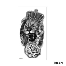 Load image into Gallery viewer, Creative Small Full Arm Totem Tattoo Sticker Fashion Lily Flowers Body Tattoo Sticker Mermaid Men Women Totem Tattoo Stickers
