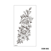 Load image into Gallery viewer, Creative Small Full Arm Totem Tattoo Sticker Fashion Lily Flowers Body Tattoo Sticker Mermaid Men Women Totem Tattoo Stickers

