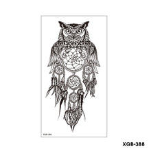 Load image into Gallery viewer, Creative Small Full Arm Totem Tattoo Sticker Fashion Lily Flowers Body Tattoo Sticker Mermaid Men Women Totem Tattoo Stickers
