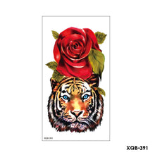 Load image into Gallery viewer, Creative Small Full Arm Totem Tattoo Sticker Fashion Lily Flowers Body Tattoo Sticker Mermaid Men Women Totem Tattoo Stickers
