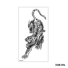 Load image into Gallery viewer, Creative Small Full Arm Totem Tattoo Sticker Fashion Lily Flowers Body Tattoo Sticker Mermaid Men Women Totem Tattoo Stickers
