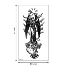 Load image into Gallery viewer, Creative Flower Half Arm Cool Tattoo Stickers Waterproof Fashion Lion Animal Tiger Men Women Female Snake Tattoo Stickers
