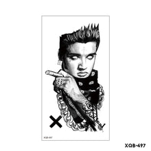 Load image into Gallery viewer, Creative Flower Half Arm Cool Tattoo Stickers Waterproof Fashion Lion Animal Tiger Men Women Female Snake Tattoo Stickers
