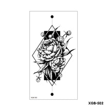Load image into Gallery viewer, Creative Flower Half Arm Cool Tattoo Stickers Waterproof Fashion Lion Animal Tiger Men Women Female Snake Tattoo Stickers
