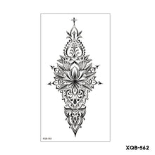 Load image into Gallery viewer, Flower Arm Tattoo Stickers Half Arm Waterproof Fashion Animal Tiger Men Women Tattoo Sticker Snake Creative Tattoo Stickers
