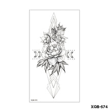 Load image into Gallery viewer, Flower Arm Tattoo Stickers Half Arm Waterproof Fashion Animal Tiger Men Women Tattoo Sticker Snake Creative Tattoo Stickers
