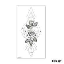 Load image into Gallery viewer, Flower Arm Tattoo Stickers Half Arm Waterproof Fashion Animal Tiger Men Women Tattoo Sticker Snake Creative Tattoo Stickers
