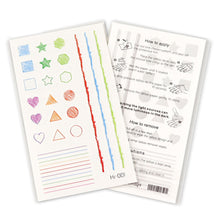 Load image into Gallery viewer, Cute Waterproof Blue Luminous Tattoo Stickers Small Fresh Animal Tattoo Stickers Rainbow Heart Penguin Dog Arm Tattoo Sticker
