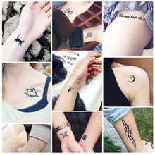 Load image into Gallery viewer, Gardenia Blue Show Juice Tattoo Stickers Men and Women Waterproof Lasting Waterproof Simulation Planting Tattoo Stickers
