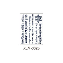 Load image into Gallery viewer, Gardenia Blue Show Juice Tattoo Stickers Men and Women Waterproof Lasting Waterproof Simulation Planting Tattoo Stickers
